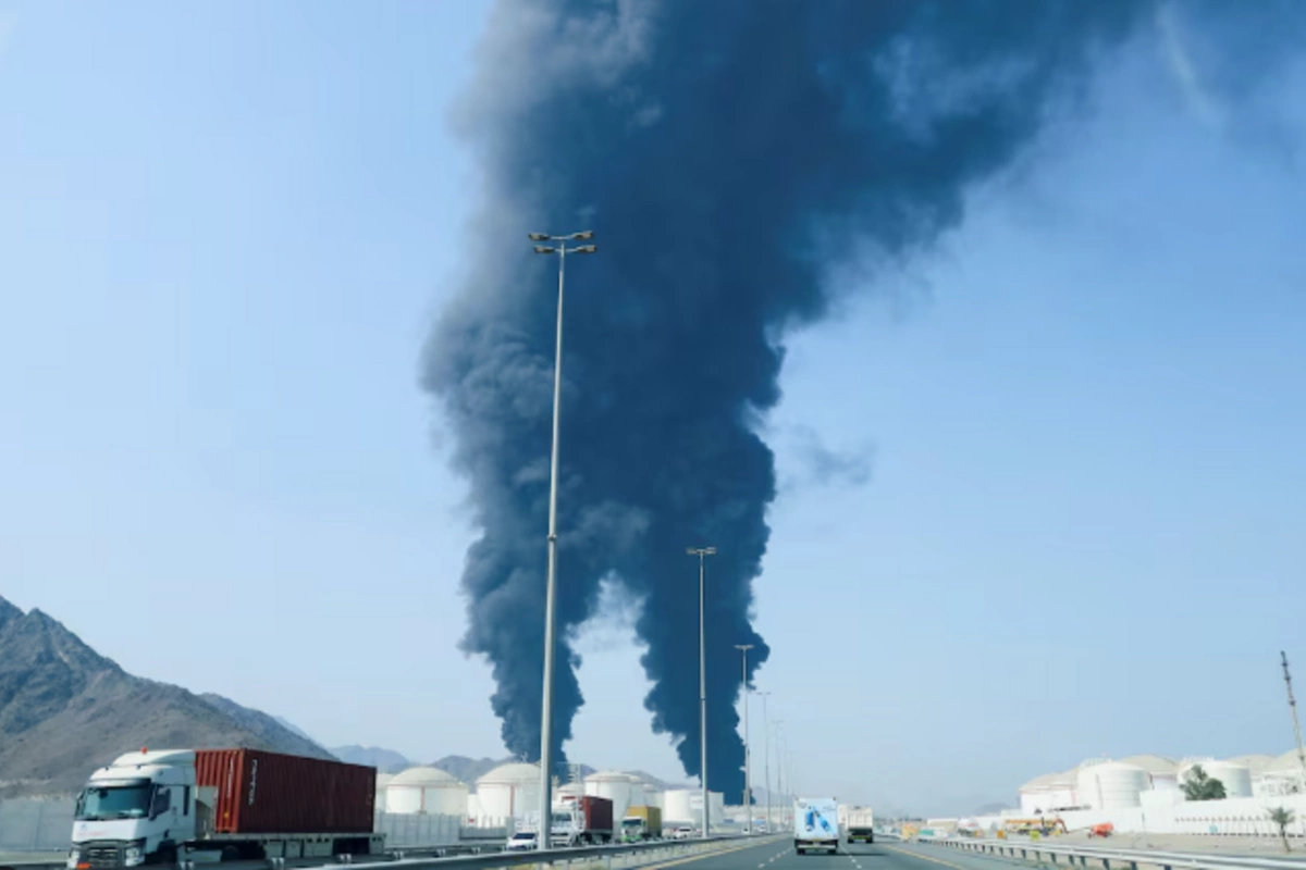 İran dronları BƏƏ-nin neft sənaye zonasına hücum edib