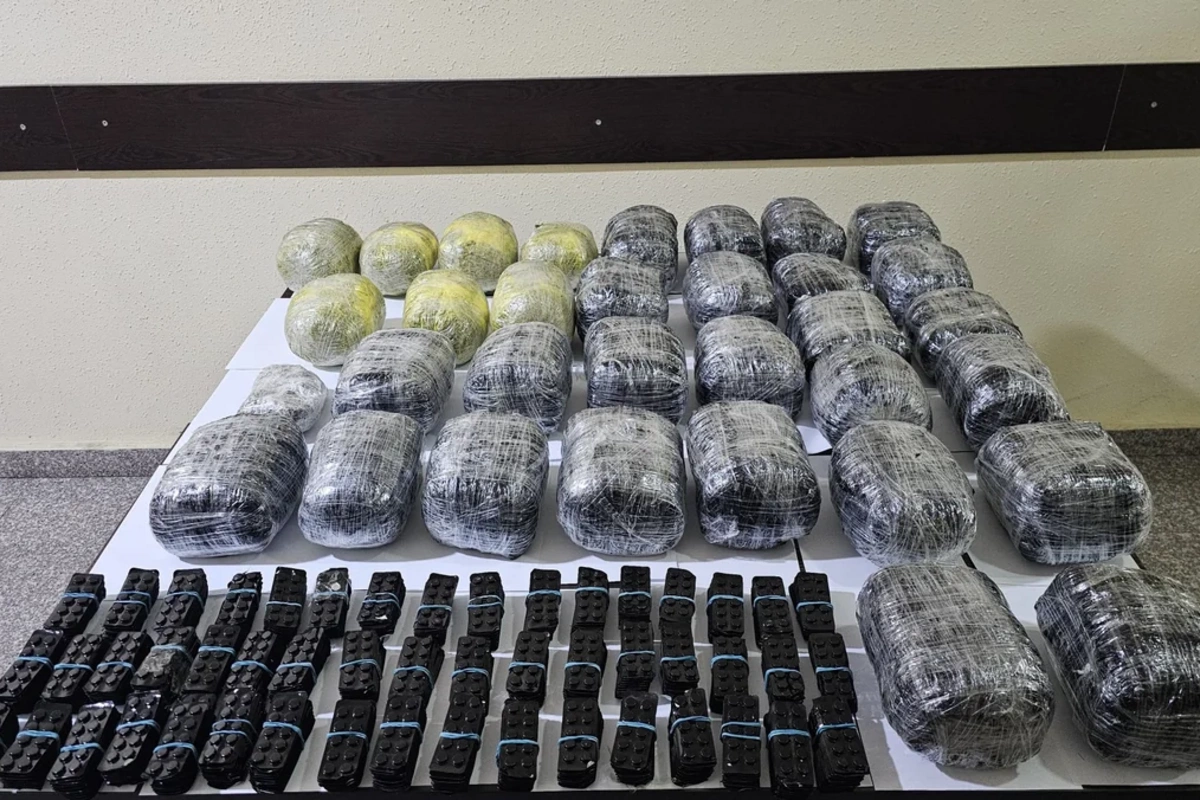 İrandan Azərbaycana 35 kiloqram narkotikin keçirilməsinin qarşısı alınıb
