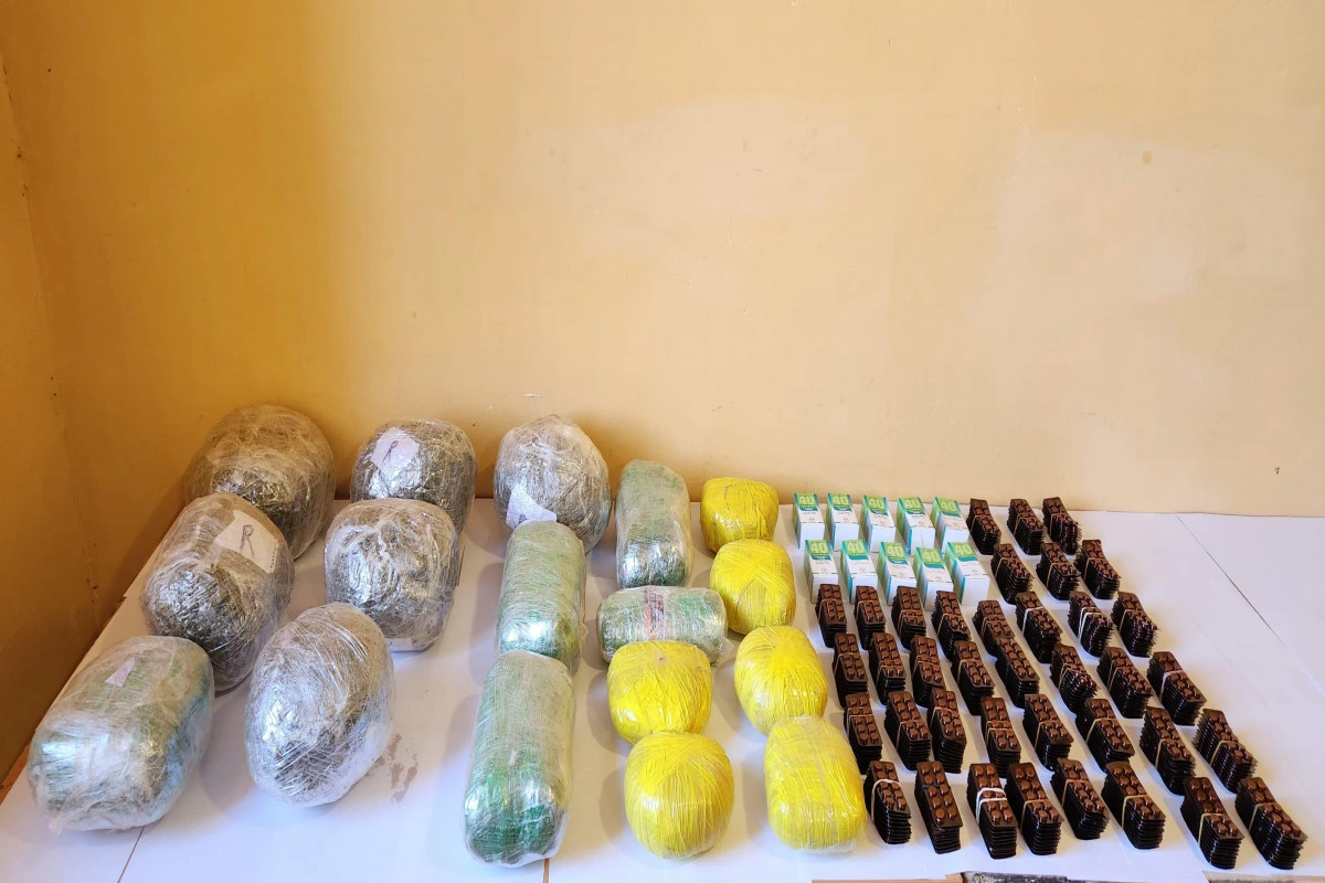 İrandan külli miqdarda narkotik vasitənin ölkəyə keçirilməsinin qarşısı alınıb