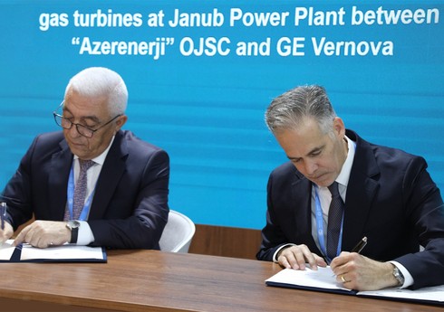 Şirvandakı “Cənub” Elektrik Stansiyasının bir bloku hidrogenlə çalışacaq