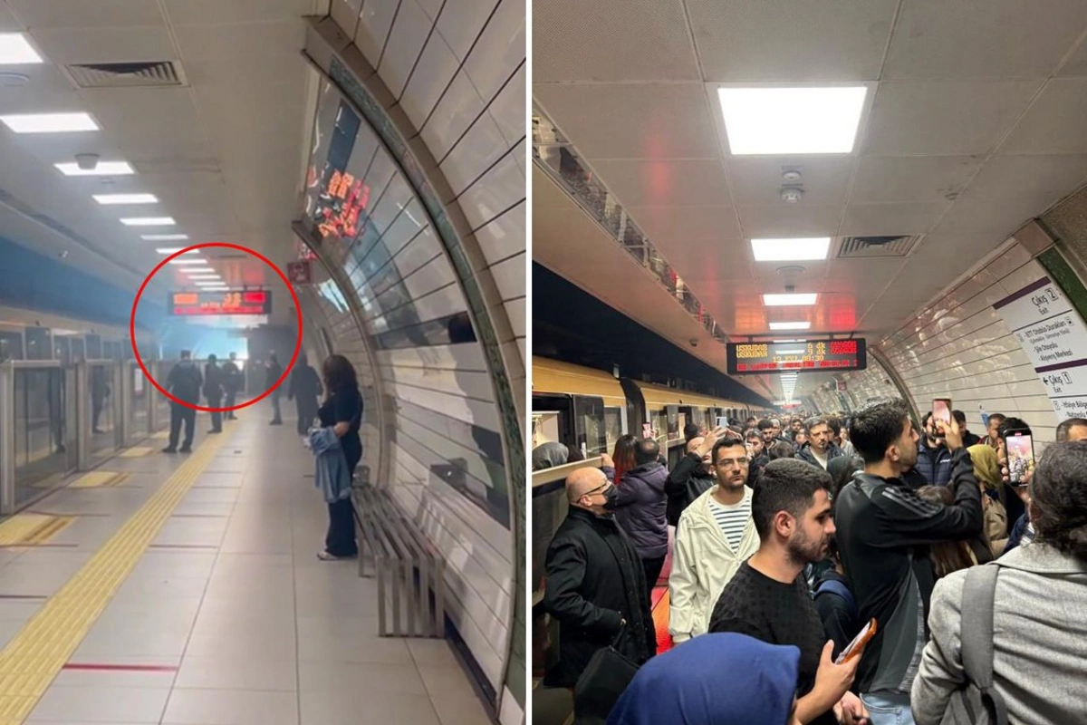 İstanbulda metroda kiçik partlayışlar oldu  - Vətəndaşlar təxliyə edildi