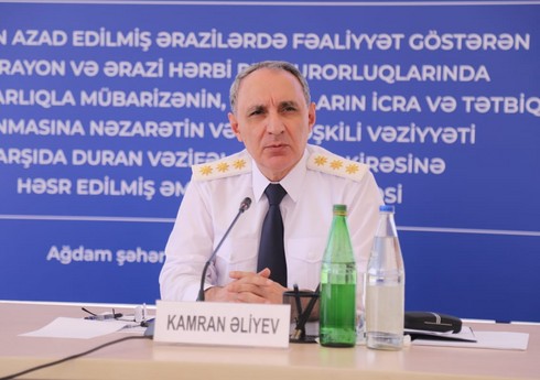 Kamran Əliyev azad olunmuş ərazilərdəki prokurorlara tapşırıqlar verib