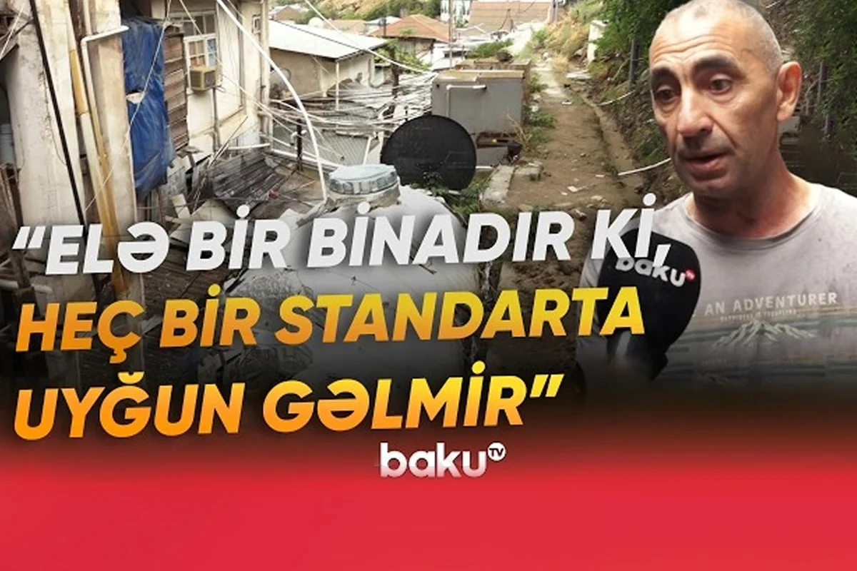 Kanalizasiya problemi sürüşməyə səbəb oldu? - Səbaildə nə baş verir? Kanalizasiya problemi sürüşməyə səbəb oldu? - Səbaildə nə baş verir?