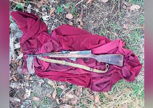 Şəkidə məhkumun vaxtilə basdırdığı silah aşakarlanıb