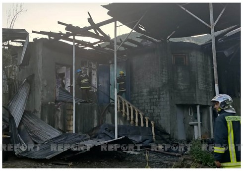 Şəkidə yanğınlar olub