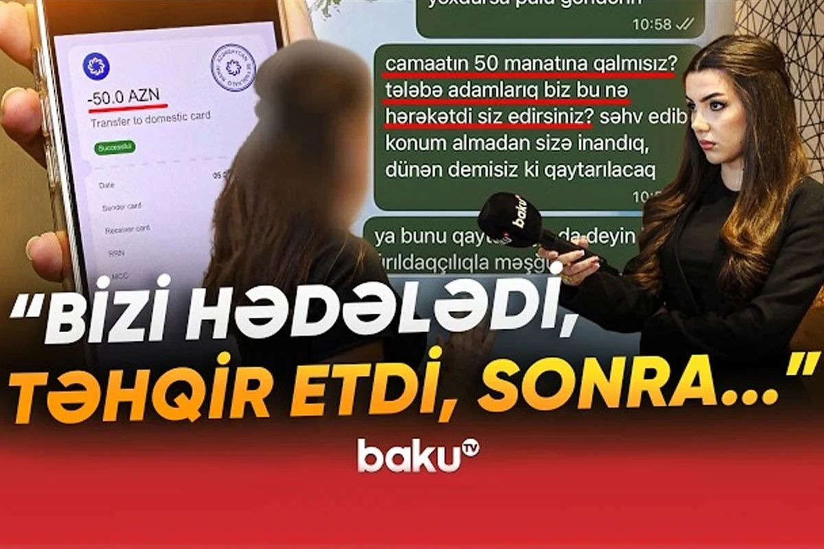 Kirayə ev tutmaq istəyən tələbə qızlar aldadıldıqlarını İDDİA EDİRLƏR Kirayə ev tutmaq istəyən tələbə qızlar aldadıldıqlarını İDDİA EDİRLƏR