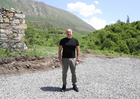 Kəlbəcər rayonunun Zallar kəndinin təməli qoyulub