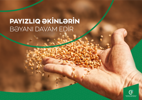 Kənd Təsərrüfatı Nazirliyi fermerlərə əkinlərin bəyanı ilə bağlı müraciət edib
