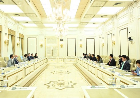 Koreya Prezidentinin xüsusi nümayəndəsi Azərbaycana gəlib