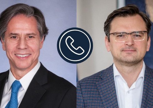 Kuleba Blinkenlə Rusiyanın “raket terroru”nu müzakirə edib