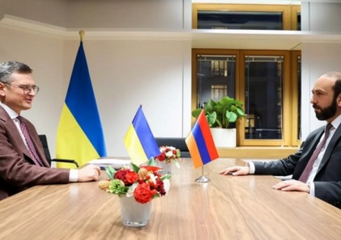 Kuleba və Mirzoyan Azərbaycanla Ermənistan arasında sərhədlərin delimitasiyası məsələsini müzakirə edib