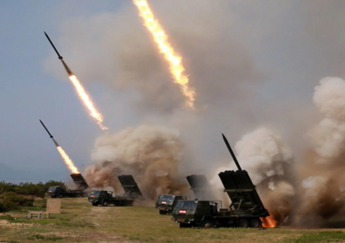 KXDR raketlərdən istifadə ilə atmosferdə imitasiya edilmiş nüvə partlayışı həyata keçirib