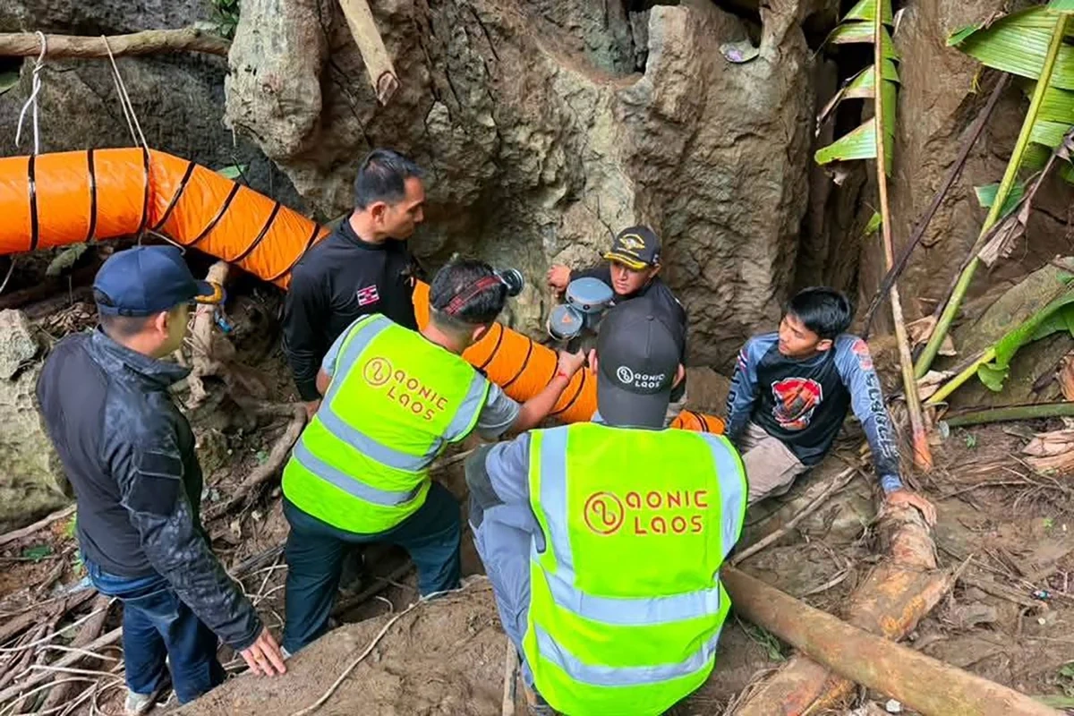 Laosda su basmış mağaradan 10 gündən sonra dörd nəfər xilas edilib