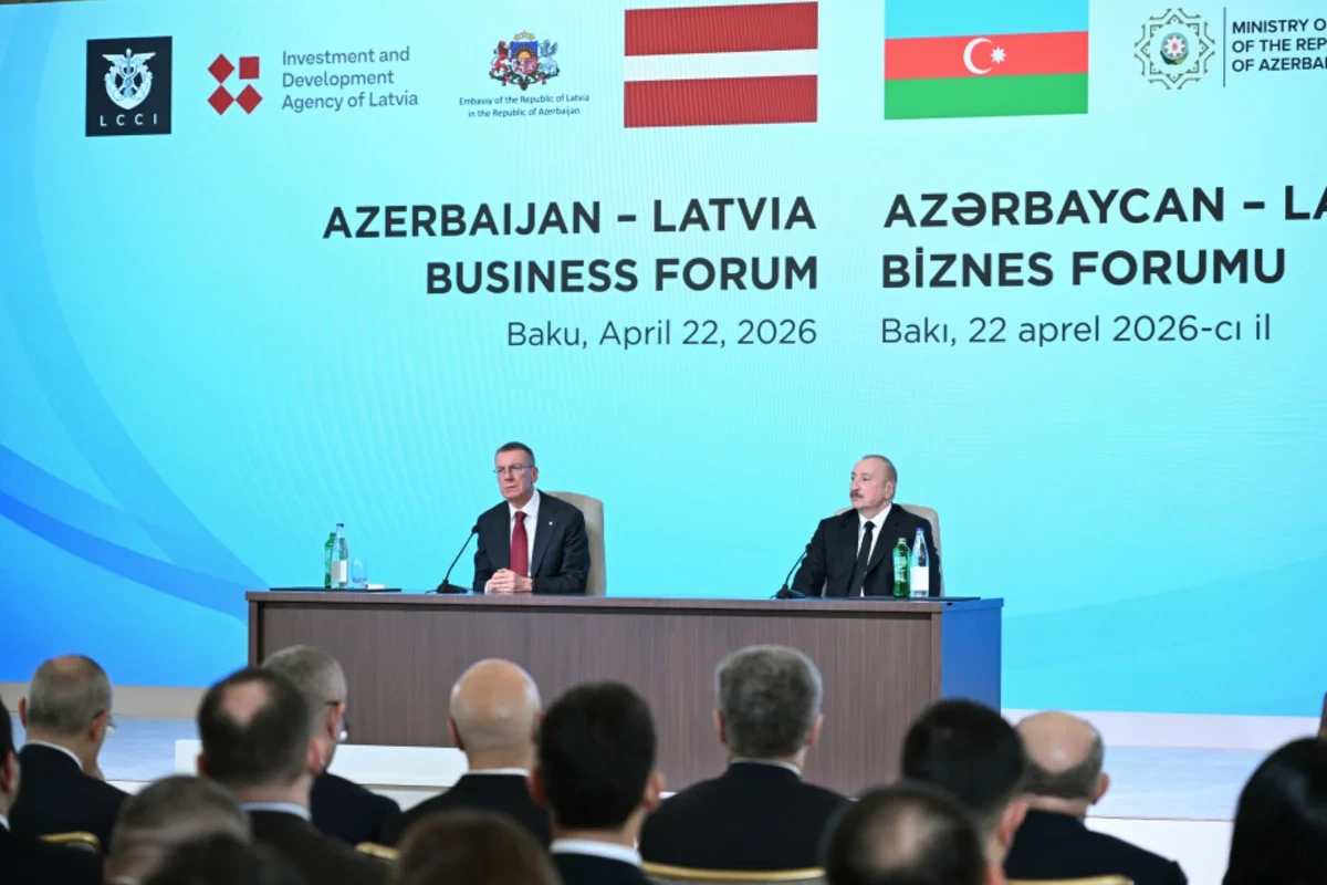 Latviya Prezidenti: Ağ Şəhər mənə çox böyük təəssürat bağışladı
