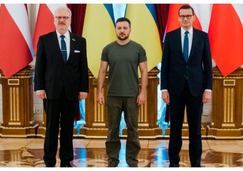 Latviya Prezidenti Ukraynada səfərdədir