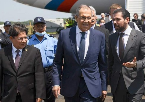 Lavrov Nikaraquada səfərdədir