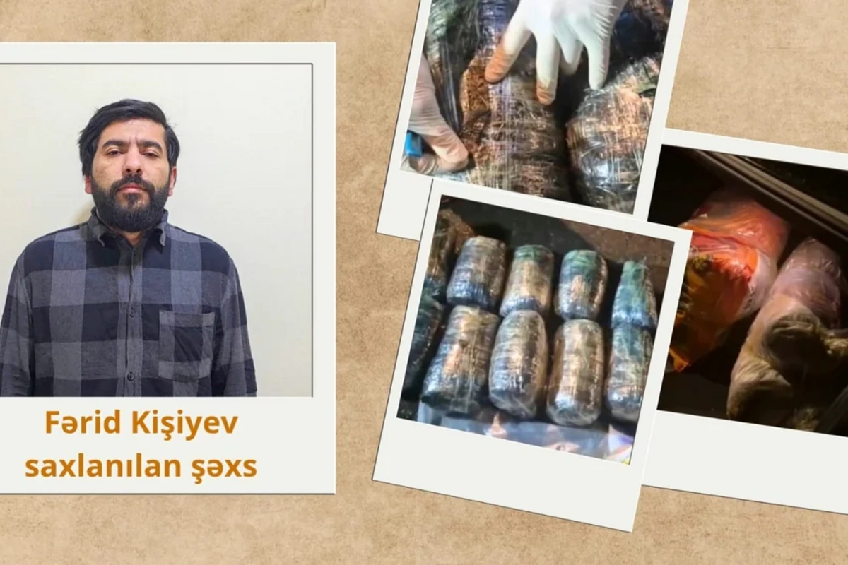 Lənkərandan Bakıya narkotik daşımaq istəyən şəxs SAXLANILDI