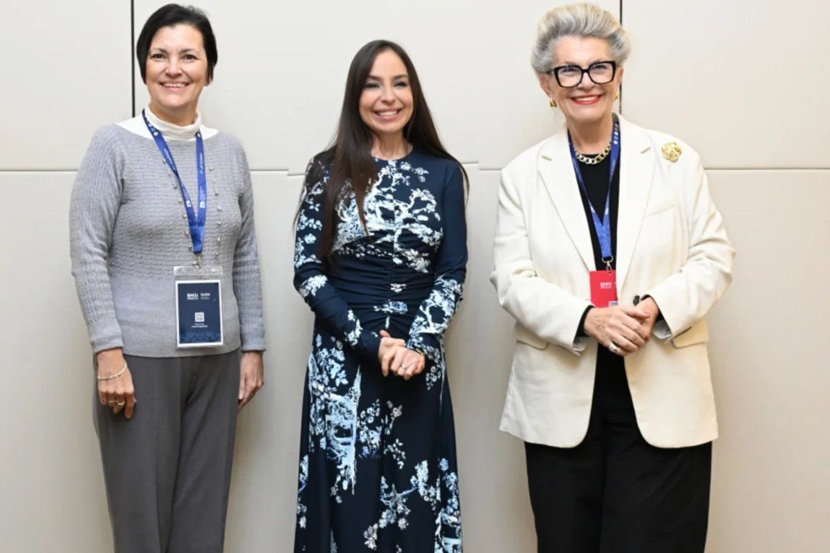 Leyla Əliyeva UNESCO-nun baş direktorunun müavini ilə görüşüb Leyla Əliyeva UNESCO-nun baş direktorunun müavini ilə görüşüb