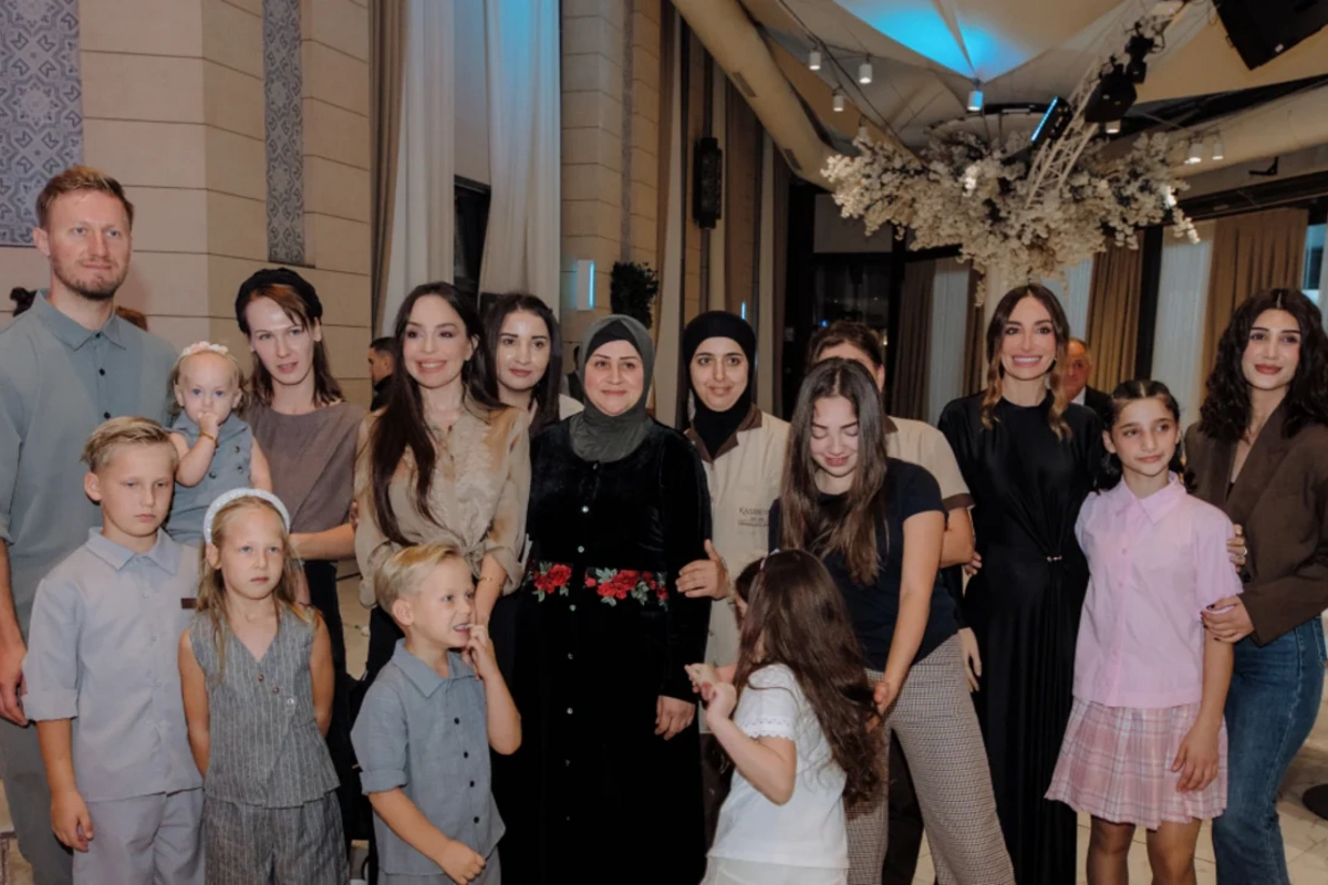 Leyla Əliyeva və Arzu Əliyeva 