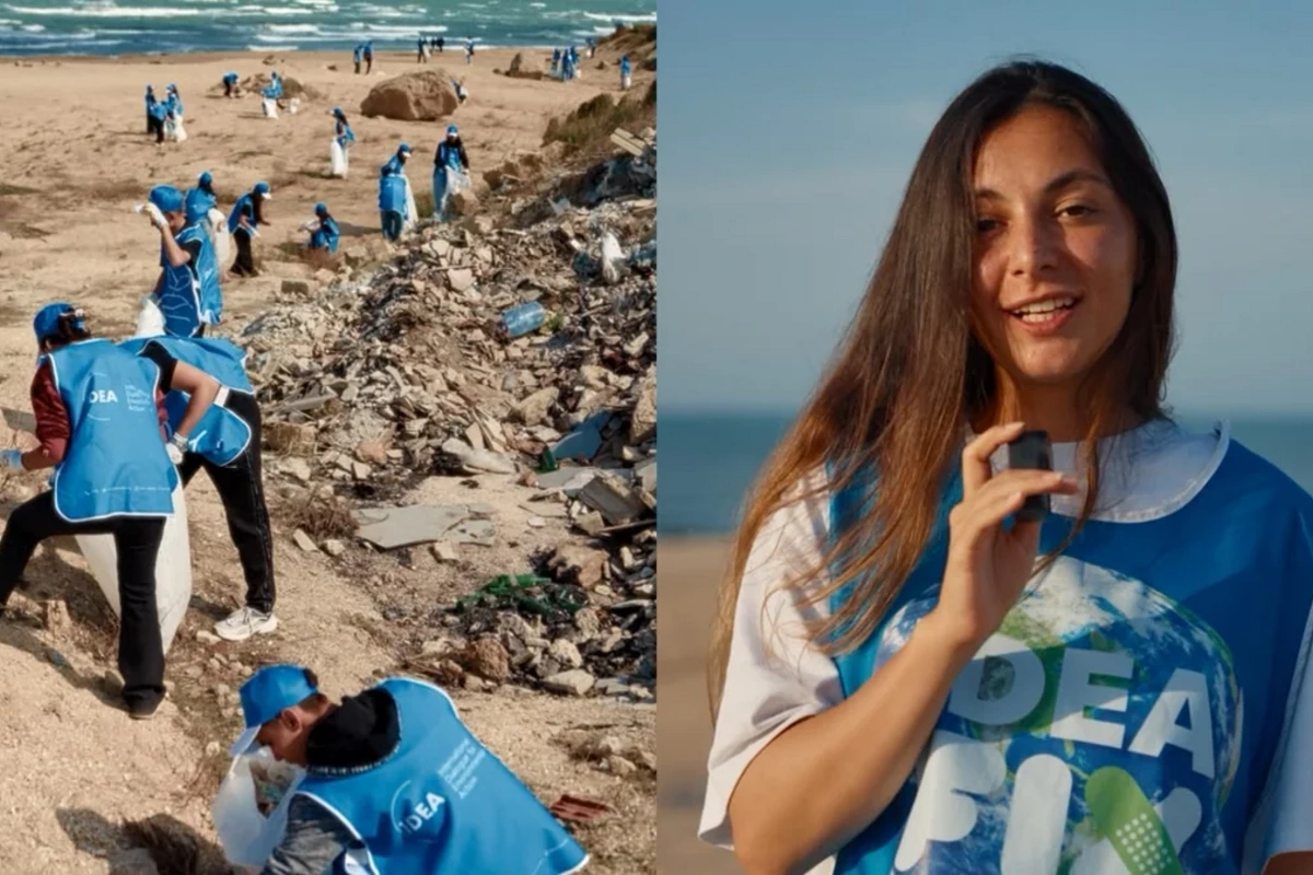 Leyla Əliyevanın təşəbbüsü ilə Bilgəhdə sahilyanı təmizlik aksiyası keçirilib Leyla Əliyevanın təşəbbüsü ilə Bilgəhdə sahilyanı təmizlik aksiyası keçirilib