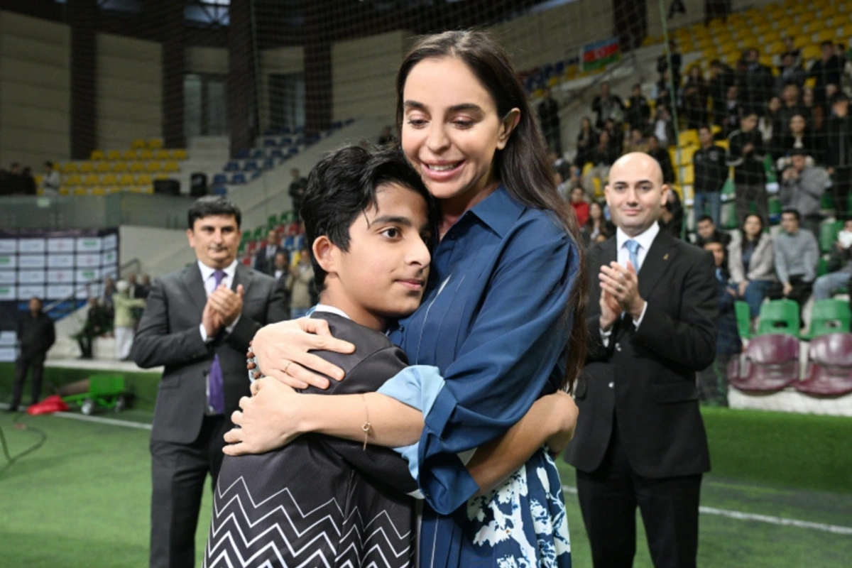 Leyla Əliyevanın təşəbbüsü ilə uşaq evlərinin komandaları arasında növbəti minifutbol turniri təşkil olunub