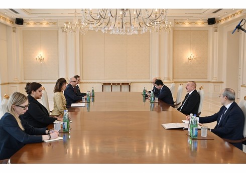 İlham Əliyev ABŞ Dövlət katibinin nümayəndəsini qəbul edib