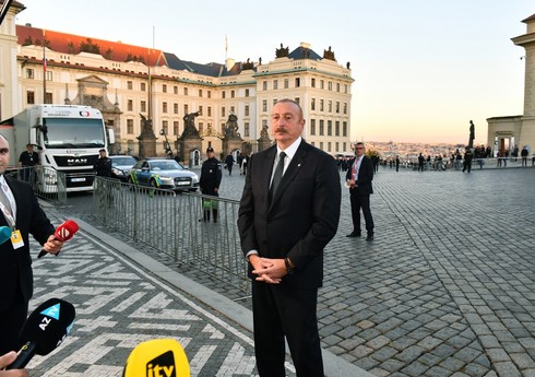 İlham Əliyev: “Beş prinsiplə bağlı nə erməni tərəfinin, nə də Avropa Şurasının heç bir sualı yoxdur”