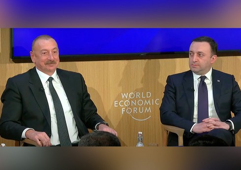 İlham Əliyev Dünya İqtisadi Forumu çərçivəsində keçirilən panel iclasında iştirak edib - YENİLƏNİB-2