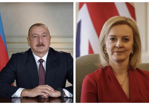 İlham Əliyev Elizabet Trası təbrik edib