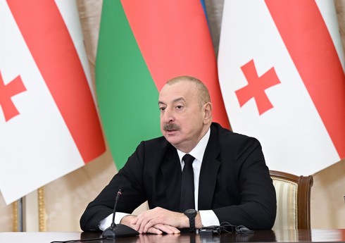 İlham Əliyev: Gürcüstanın istehlak etdiyi təbii qazın 80 faizdən çoxu Azərbaycan mənşəlidir