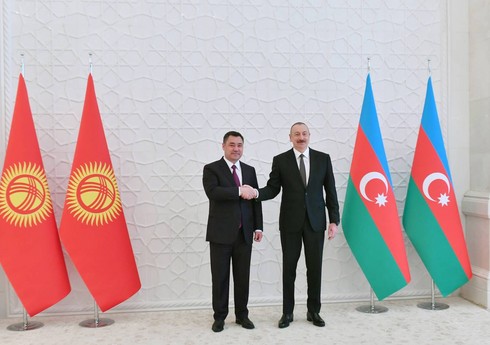 İlham Əliyev Qırğız Respublikasının Prezidentini təbrik edib
