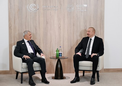 İlham Əliyev İraq Prezidenti ilə görüşüb - YENİLƏNİB