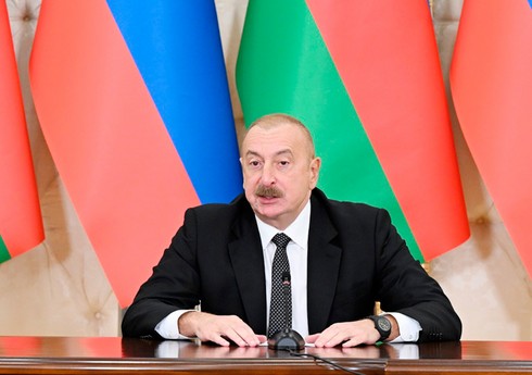 İlham Əliyev: Rusiya və Azərbaycanın müxtəlif şəhərləri arasında hər gün 20 reys həyata keçirilir