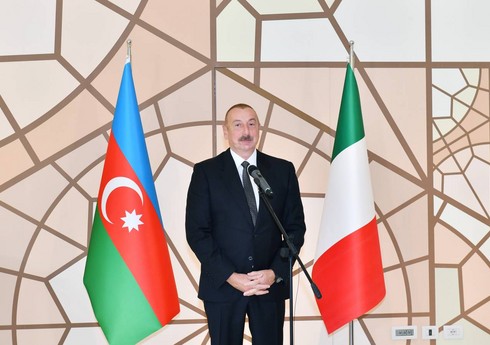 İlham Əliyev: “İtaliyadakı səfirliyin yeni binasında Azərbaycanın Mədəniyyət Mərkəzi də fəaliyyət göstərəcək” - VİDEO