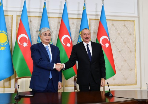 İlham Əliyev Tokayevə Füzulidə Uşaqların Yaradıcılığının İnkişafı Mərkəzinin yaradılması təşəbbüsünə görə təşəkkür edib