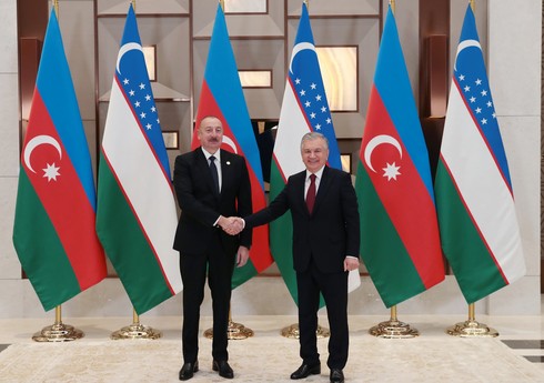 İlham Əliyevin Daşkənddə Özbəkistan Prezidenti ilə görüşü olub İlham Əliyevin Daşkənddə Özbəkistan Prezidenti ilə görüşü olub