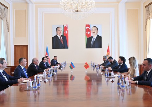 Əli Əsədov Monteneqronun Baş naziri ilə görüşüb