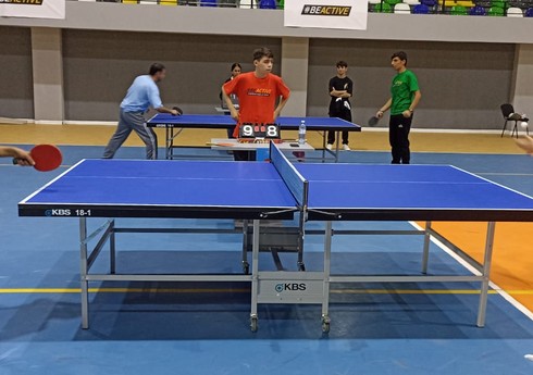 Lənkəranda stolüstü tennis yarışı keçirilib