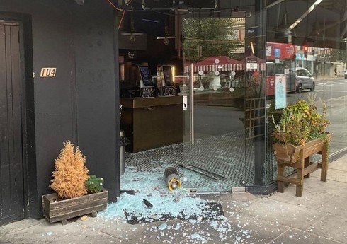 Londonda yəhudi restoranına hücum edilib