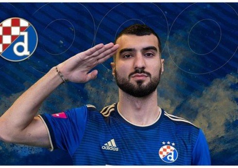 Mahir Emreli “Dinamo Zaqreb”in heyətində dubl edib