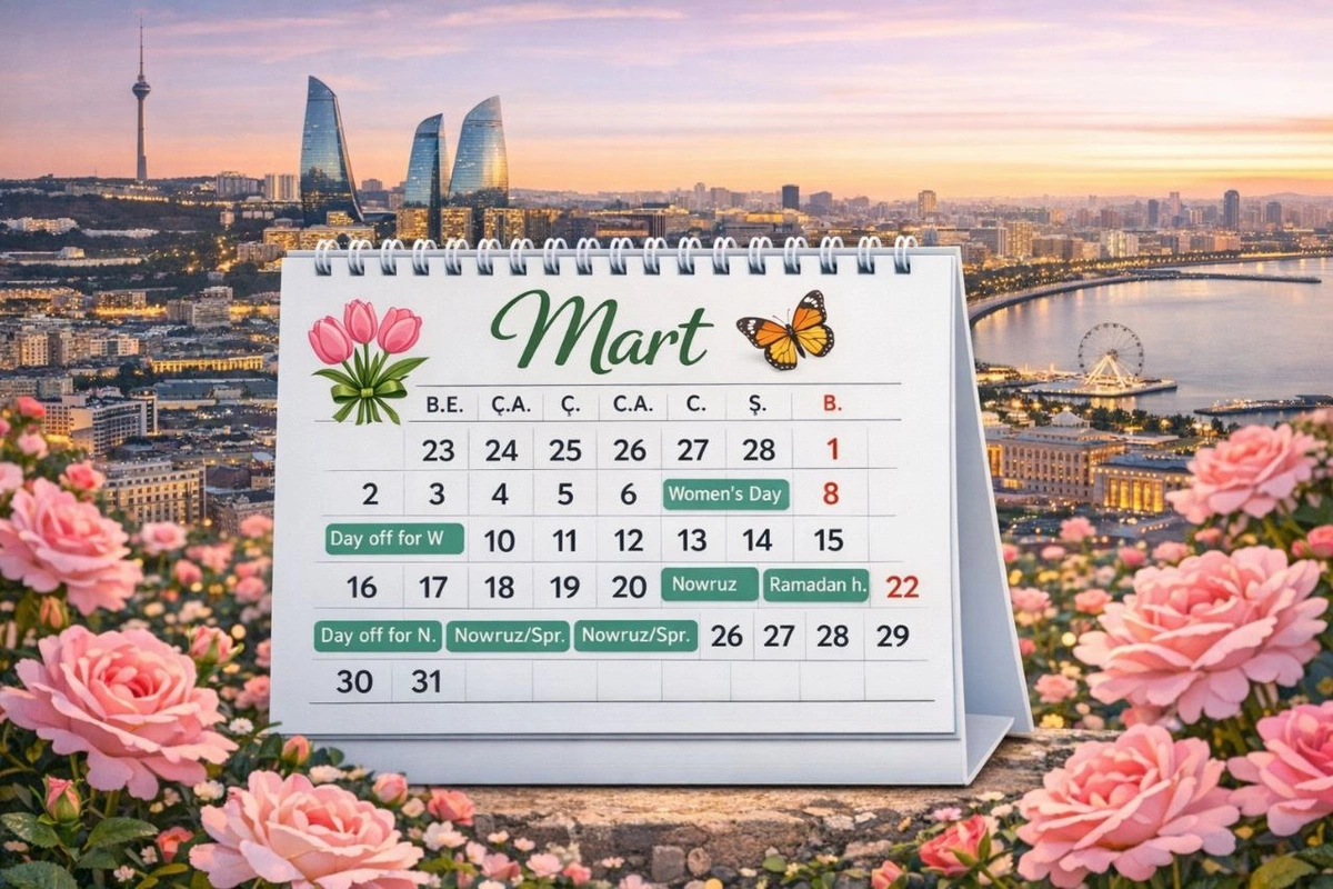 Martda 17 gün İŞ OLMAYACAQ