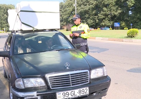Masallıda kobud qayda pozuntularına yol verən sürücülər aşkarlanıb