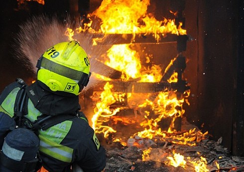 Masallıda restoranda yanğın baş verib