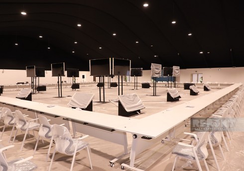 Media nümayəndələri Bakı Olimpiya Stadionunda COP29-a hazırlıqla tanış olublar