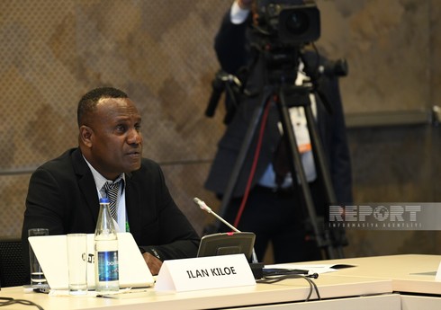 Melaneziya Təşəbbüs Qrupunun nümayəndəsi Prezident İlham Əliyevə təşəkkür edib