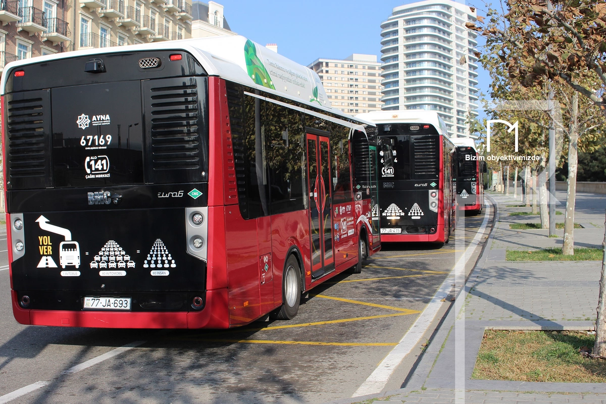Metrodakı texniki insidentlə bağlı avtobusların sayı artırılıb