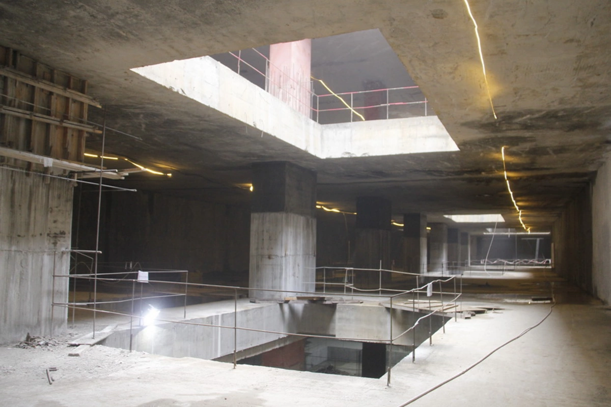 Metronun tikilməkdə olan yeni stansiyası ilə bağlı DETALLAR