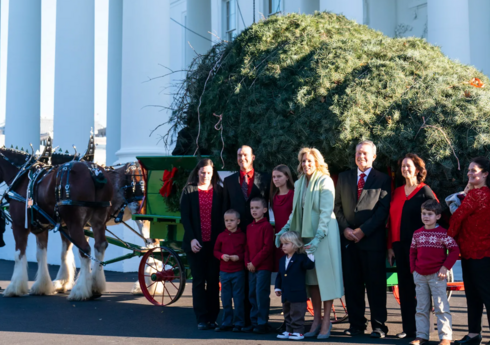 Milad yolkası Ağ Evə gətirilib