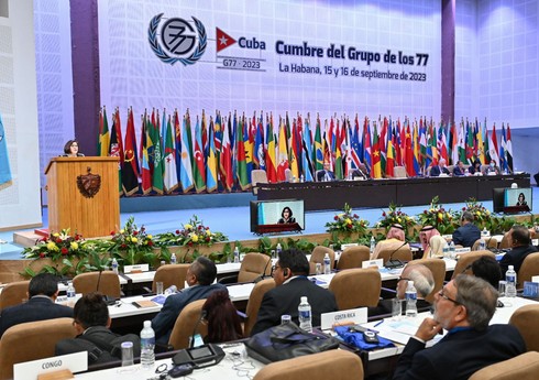 Milli Məclisin sədri G77+Çin Sammitində Azərbaycanın qlobal təşəbbüsləri barədə danışıb Milli Məclisin sədri G77+Çin Sammitində Azərbaycanın qlobal təşəbbüsləri barədə danışıb