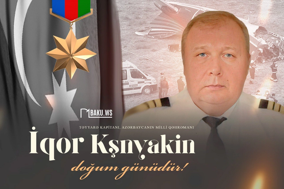 Milli Qəhrəman İqor Kşnyakinin doğum günüdür